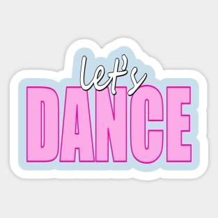 Let's Dance Sticker